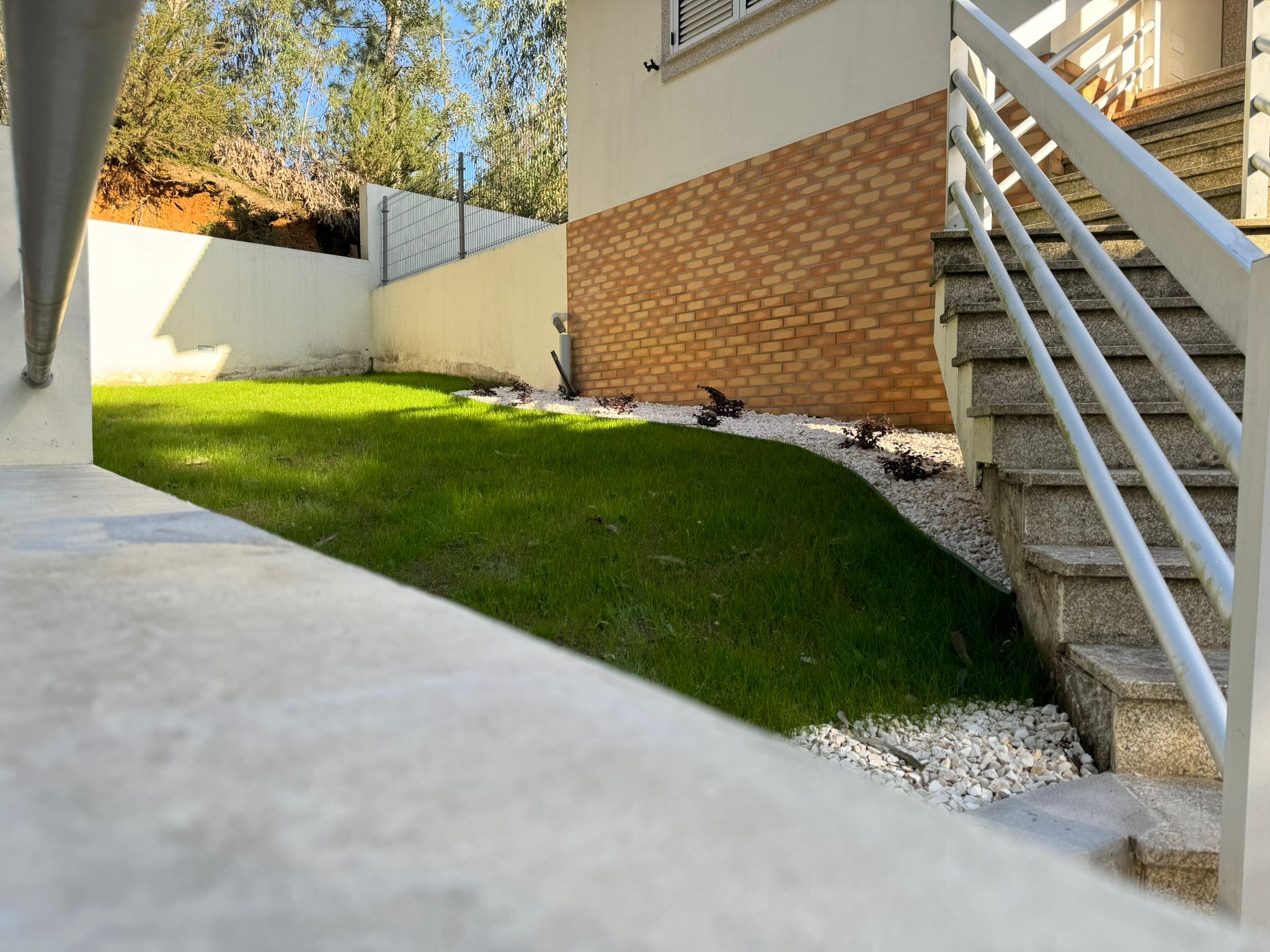 Reconstrução de jardim