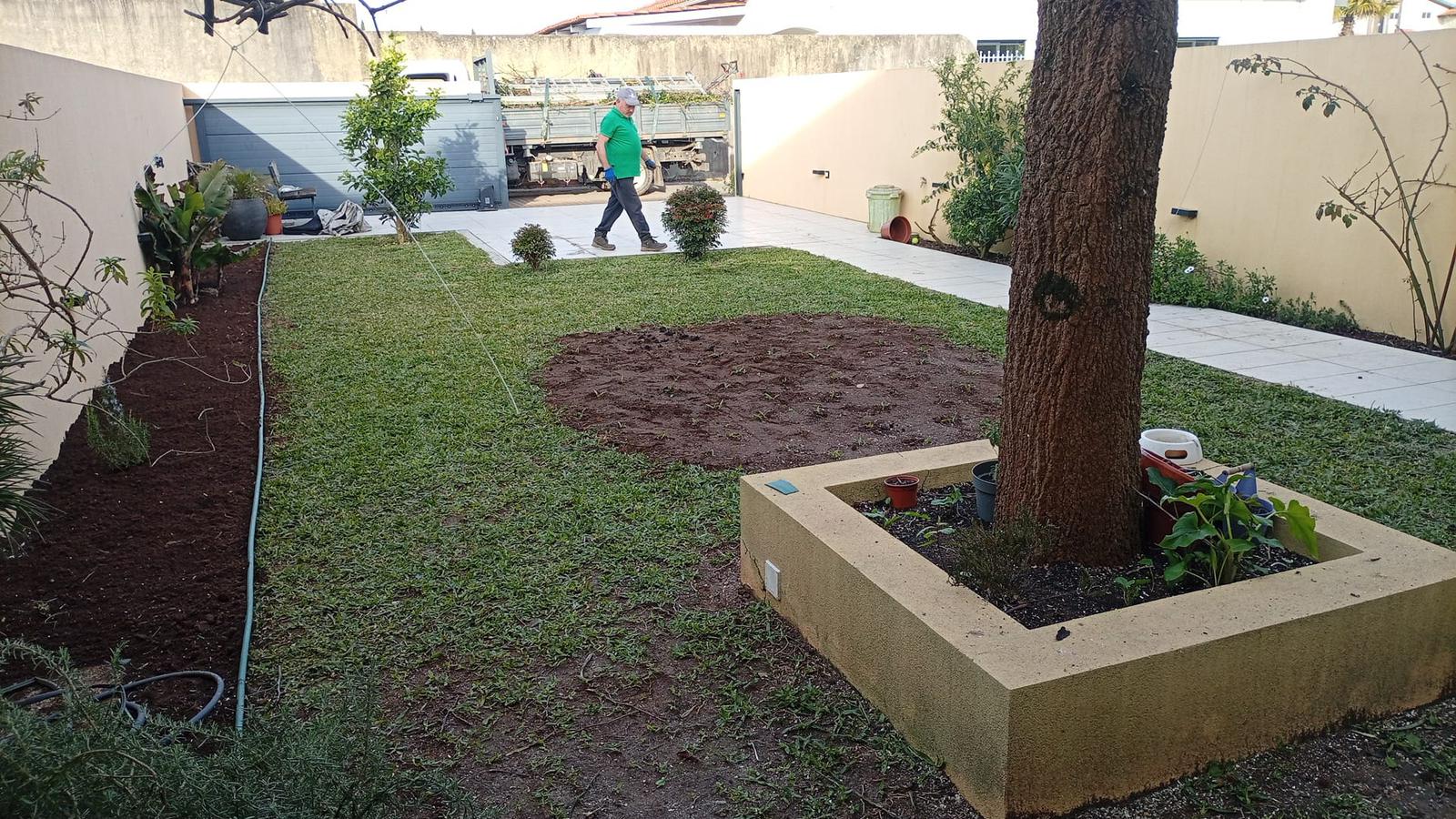 Remodelação de jardim