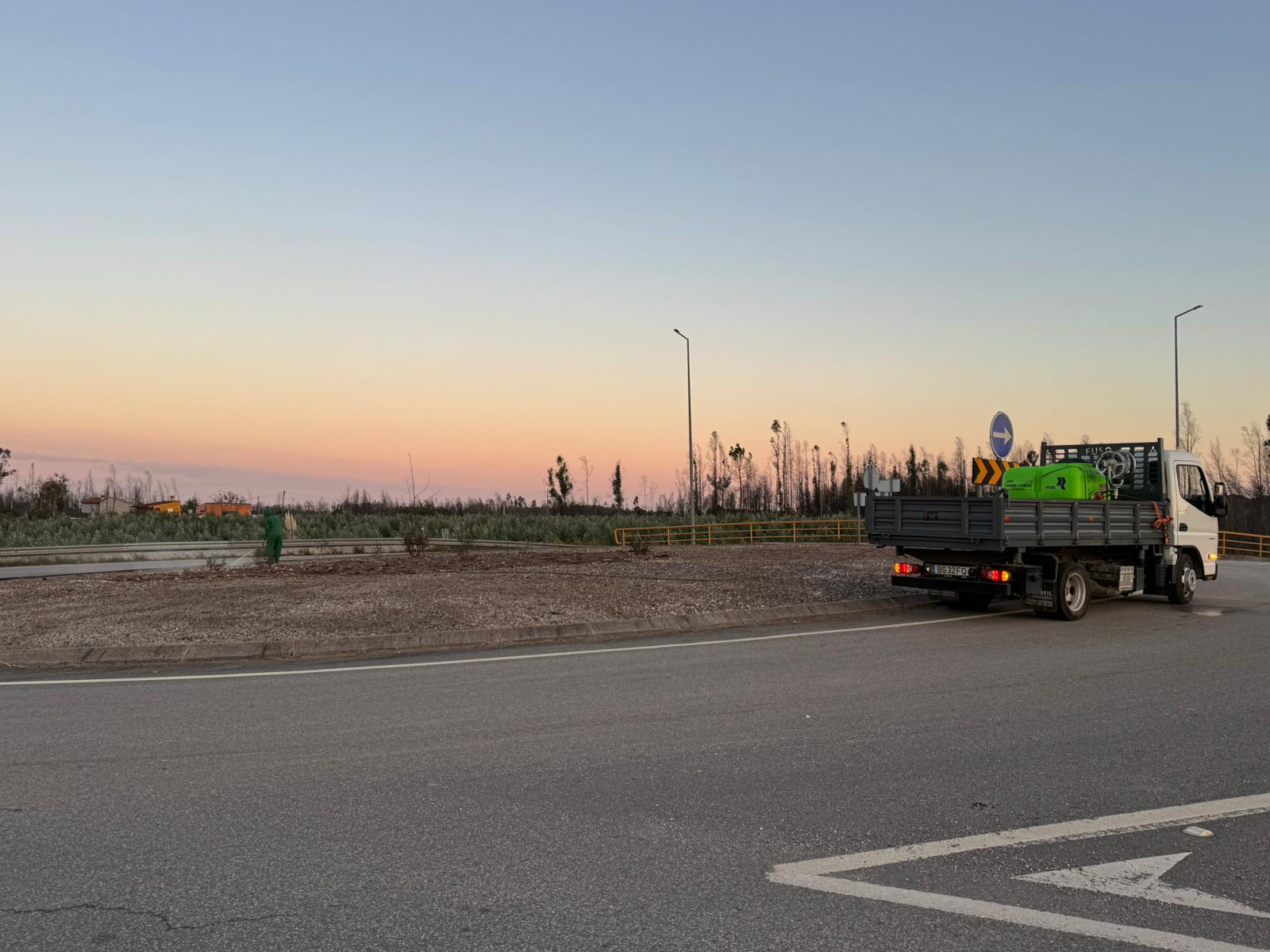 Aplicação de herbicidas